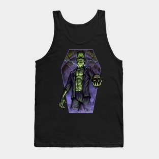 Portrait of Frankenstein's Monster Tank Top